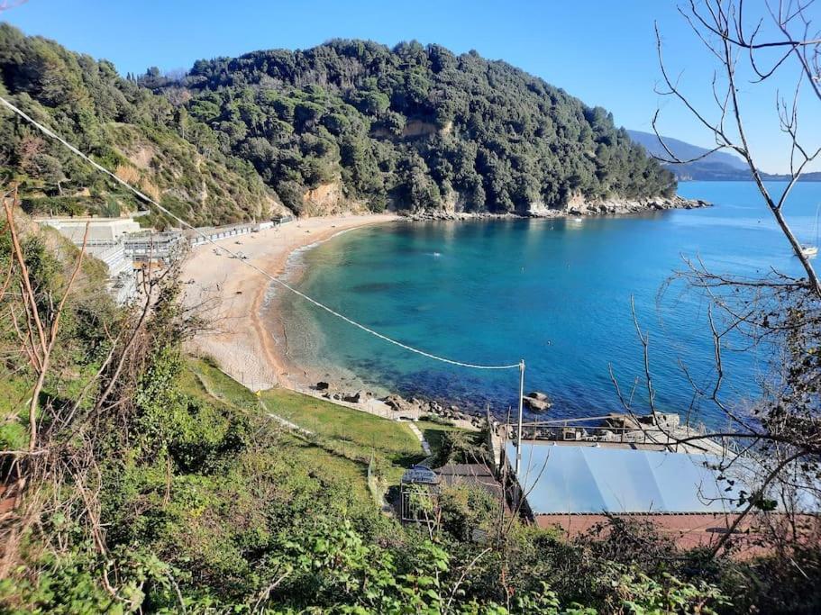 Appartement La Terrazza Sul Golfo Dei Poeti Con Vista Mare à Pitelli Extérieur photo