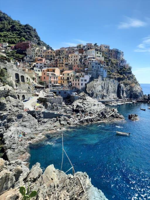 Appartement La Terrazza Sul Golfo Dei Poeti Con Vista Mare à Pitelli Extérieur photo
