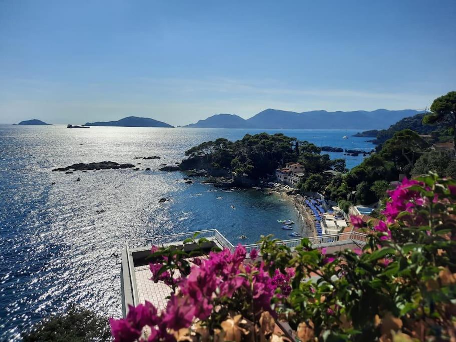 Appartement La Terrazza Sul Golfo Dei Poeti Con Vista Mare à Pitelli Extérieur photo