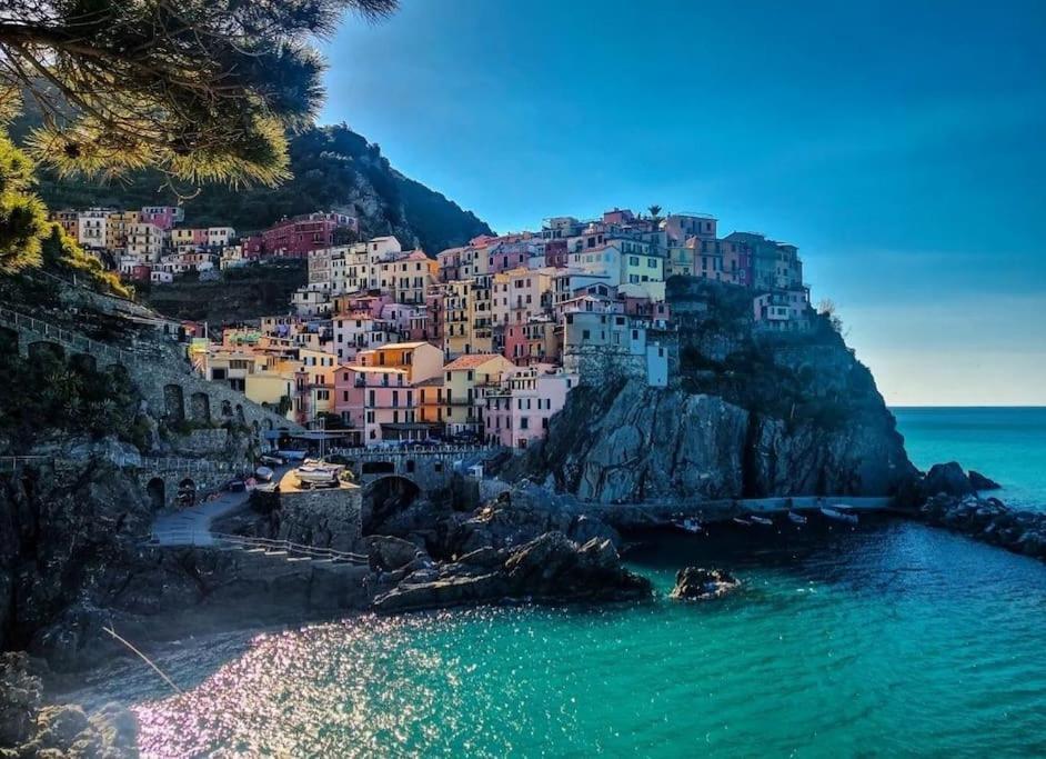 Appartement La Terrazza Sul Golfo Dei Poeti Con Vista Mare à Pitelli Extérieur photo