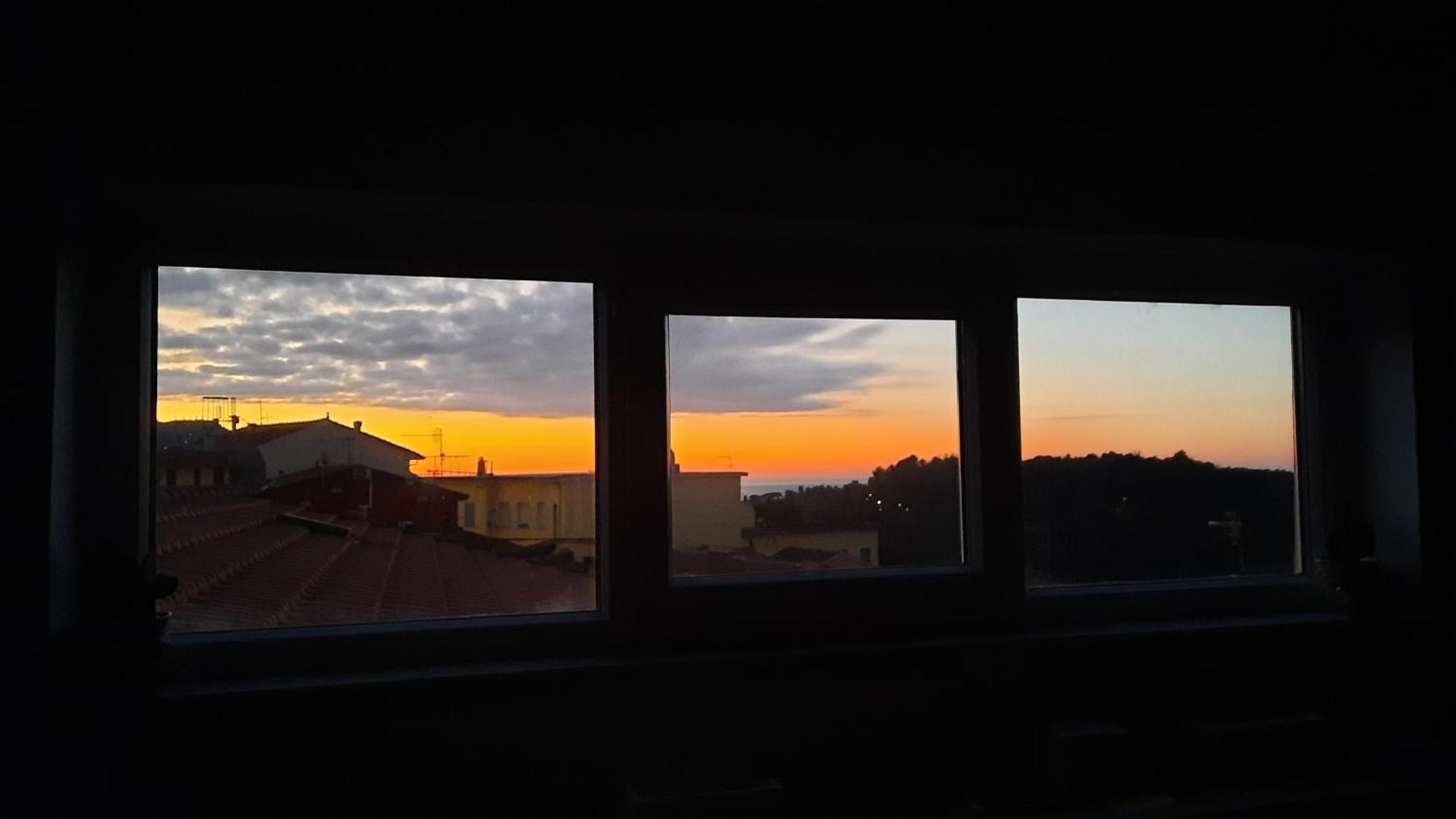 Appartement La Terrazza Sul Golfo Dei Poeti Con Vista Mare à Pitelli Extérieur photo